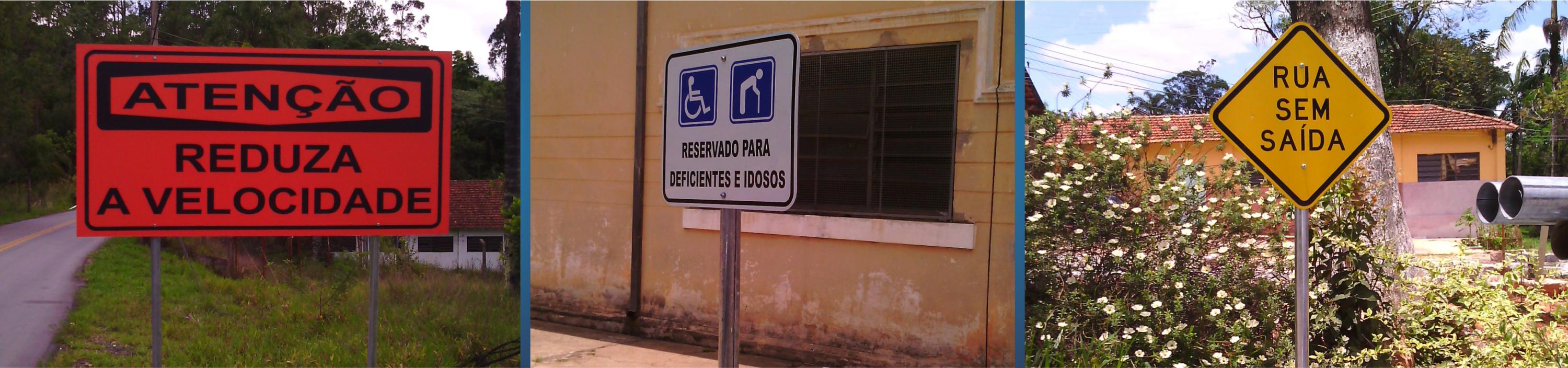 Foto Placas de Rua